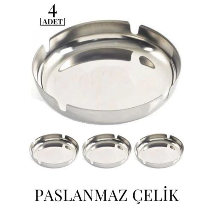 4 lü Set Çelik Küllük Veilleux Design 718942