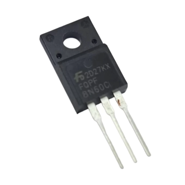 8N60F TO-220F MOSFET TRANSISTOR ShopZum  (PLASTIK)