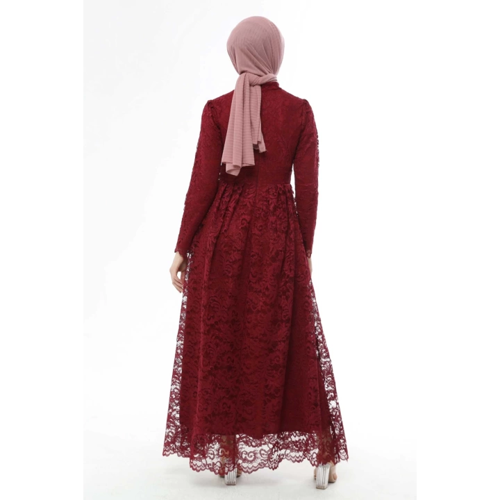 Ahunisa Henna Abiye Bordo 5646