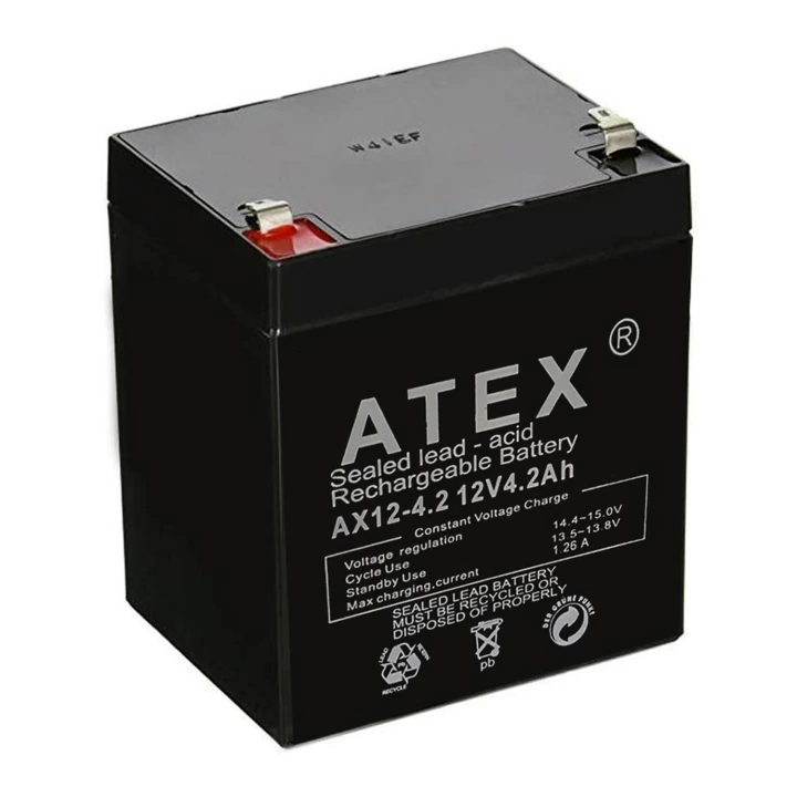 AKÜ 12V 4.2A (9X7X10CM)