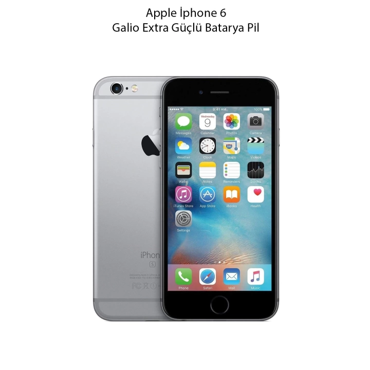 Apple İphone 6 Galio Extra Güçlü Batarya Pil 2400 Mah