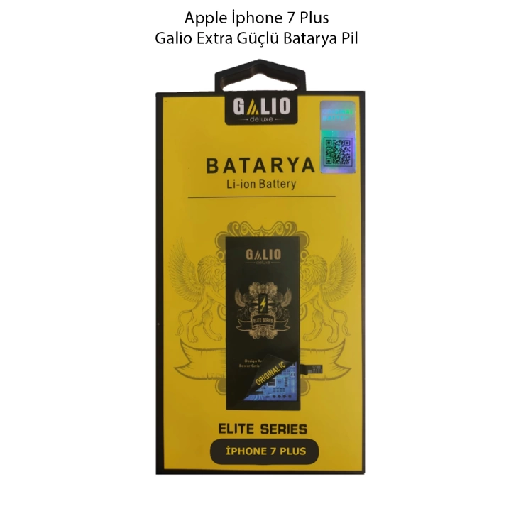 Apple İphone 7 Plus Galio Extra Güçlü Batarya Pil 3500 Mah