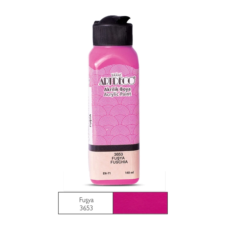 Artdeco Akrilik Boya 140 Ml Fuşya