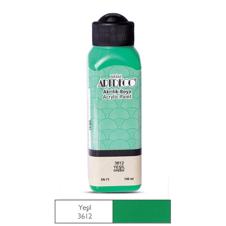 Artdeco Akrilik Boya 140 Ml Yeşil