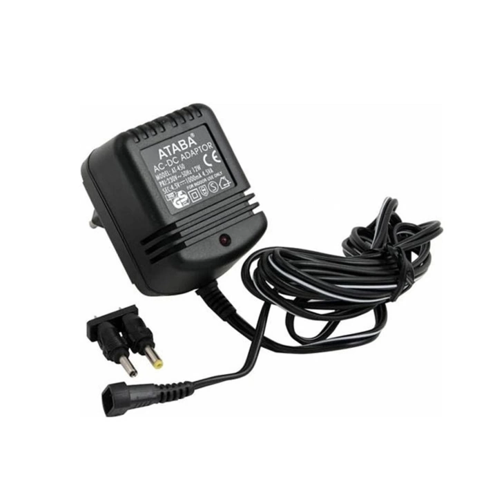 ATABA AT-450 Adaptör 4.5 Volt 1 Amper Çift Başlıklı