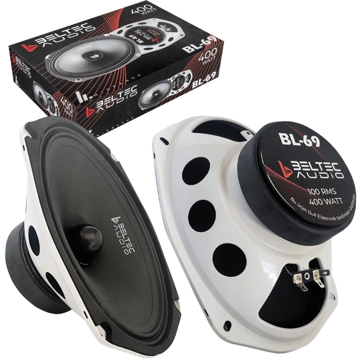 AUDIO BL-69 Oto Midrange Robotrend Oval 6X9 İnç 400 Watt 2 Adet