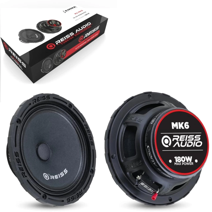 AUDIO RS-MK6 Oto Midrange Robotrend 16cm 180 Watt 2 Adet