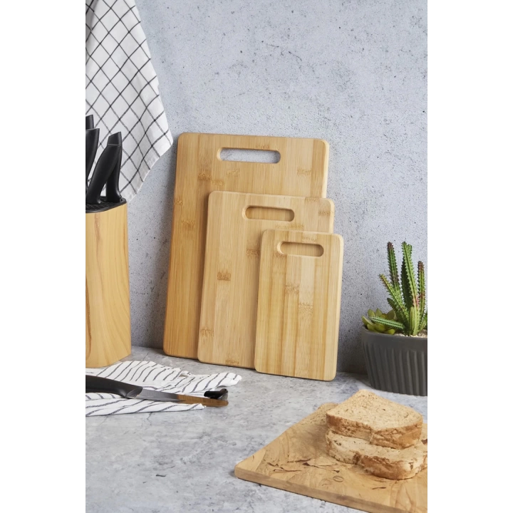 Bamboo 3 Lü Kesme Tahtası