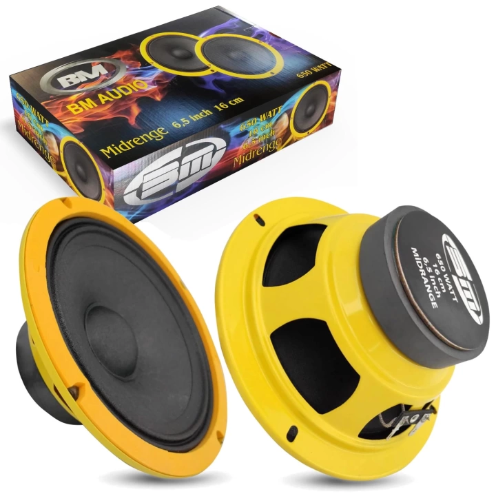 BM AUDIO Oto Midrange Robotrend 16cm 650 Watt 2 Adet