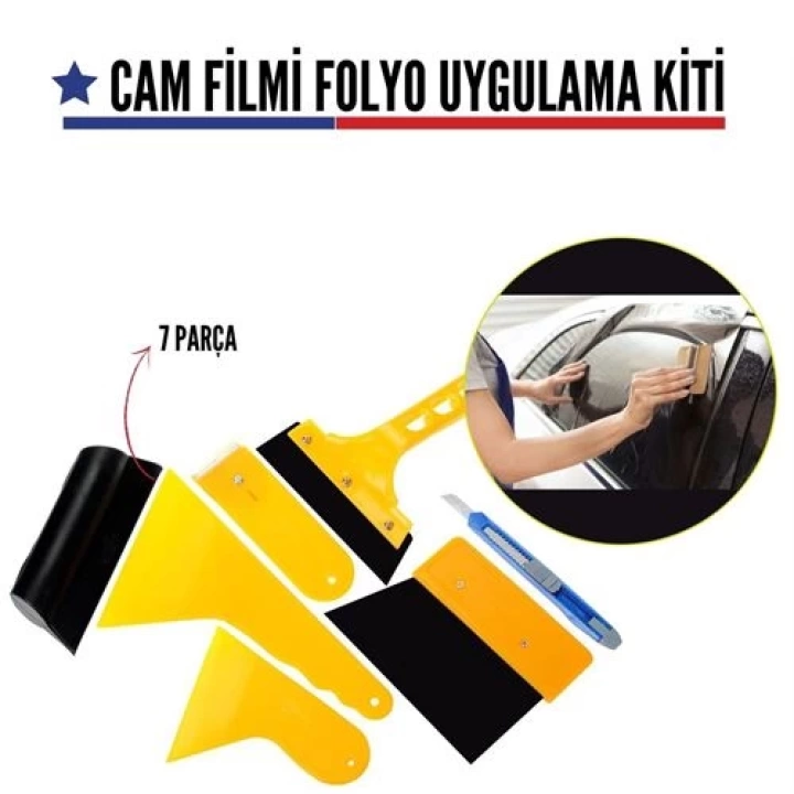 Cam Filmi ve Folyo Uygulama Aparat Seti 422607