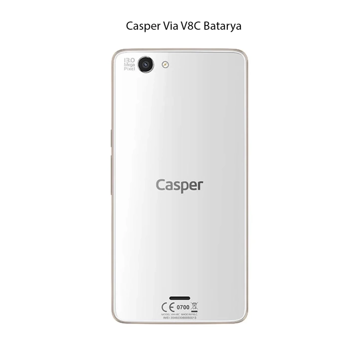 Casper Via V8C  Model Telefonla Uyumlu Batarya Pil 3000 Mah