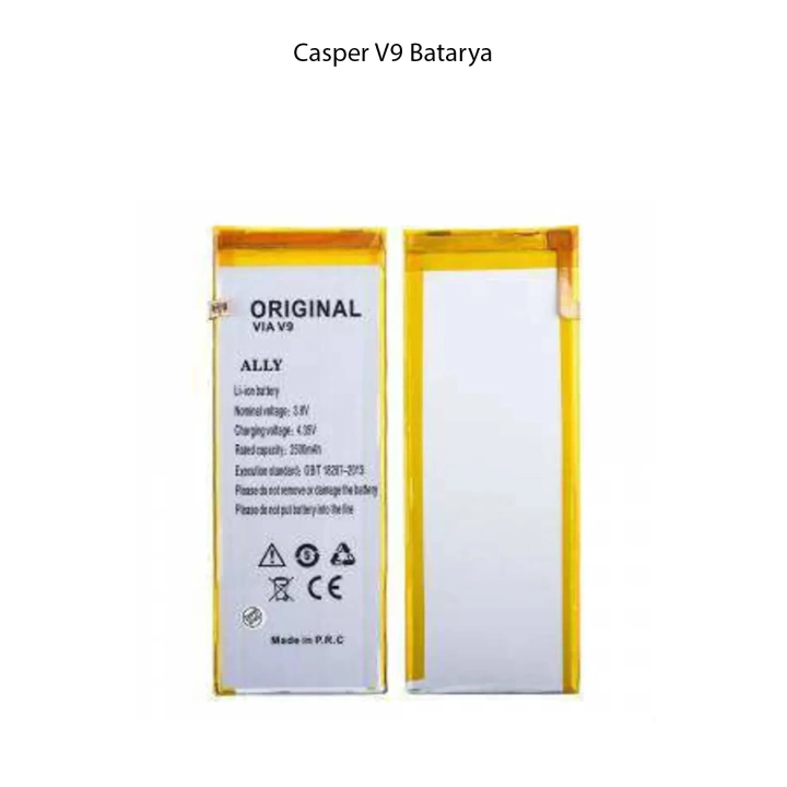 Casper Via V9 Model Telefonla Uyumlu Batarya Pil 2500 Mah