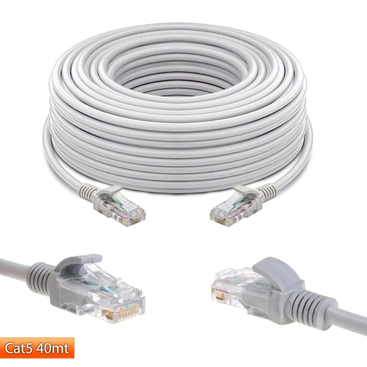 CAT5 PATCH NETWORK ETHERNET KABLO 40MT