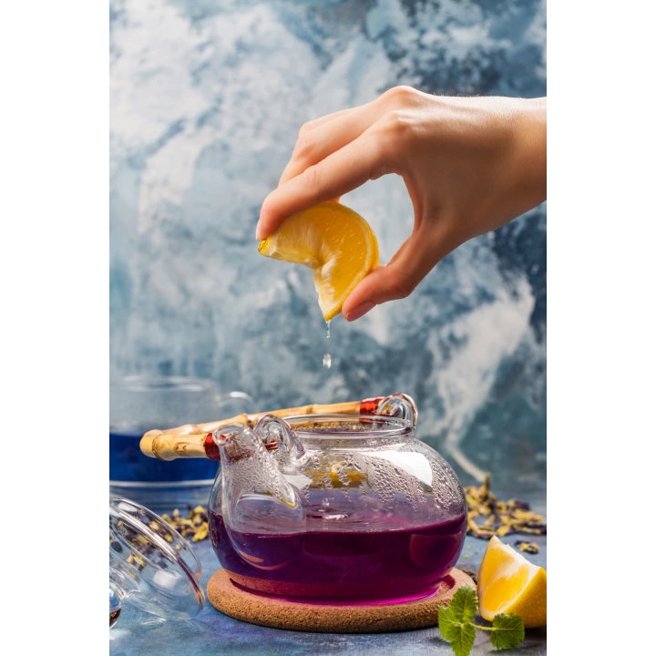 Çay Butterfly Pea Flower Tea Mavi Kelebek Sarmaşığı Çayı Deluxe Seri  25 Gr