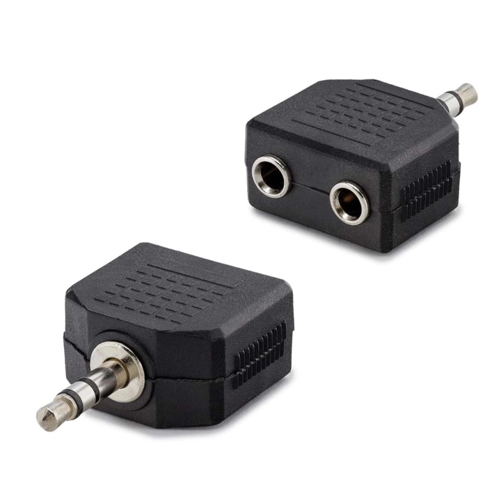 ÇEVİRİCİ JACK 3.5MM STEREO ERKEK TO 3.5MM 2 DİŞİ  HN-4388