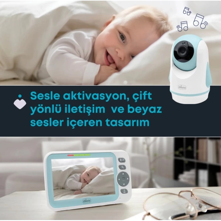 Chicco Evolution Kameralı Akıllı Bebek Telsizi