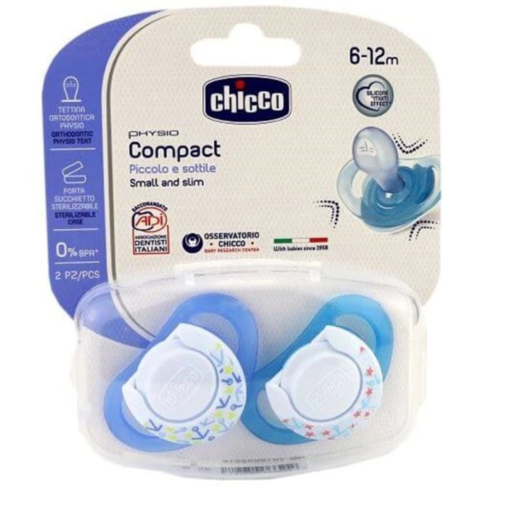 Chicco Physio Compact Emzik (12 Ay+) 2li