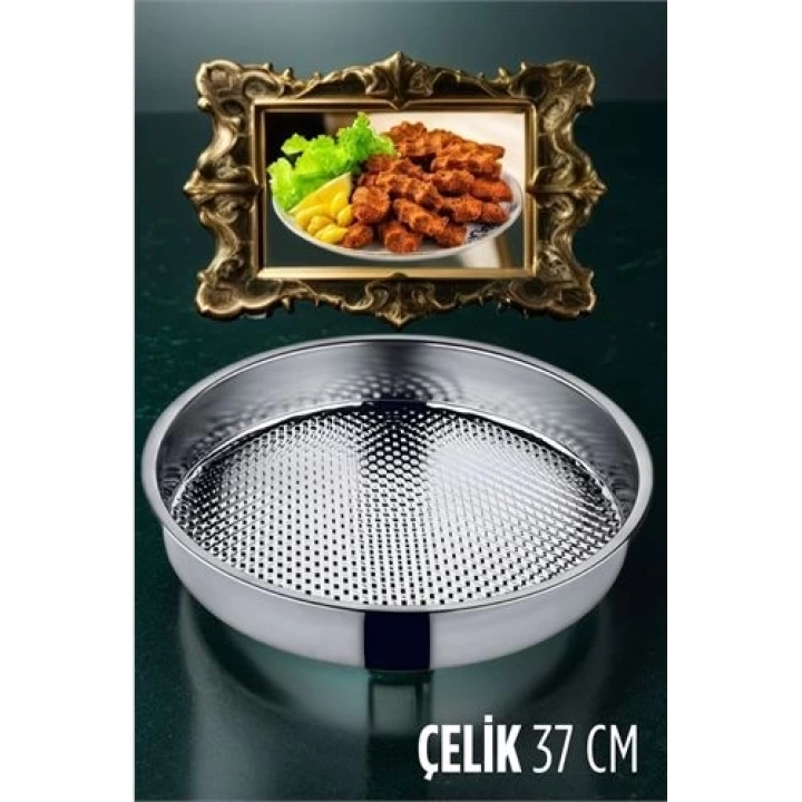 Çiğköfte Tepsisi Çelik 37 cm 720240