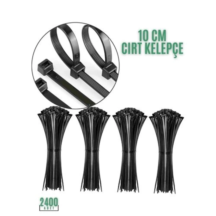 Cırt Kelepçe 10 Cm 400 lü Paket 718695