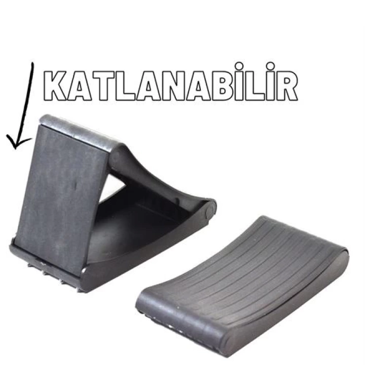 Çivili Katlanabilir Kayma Önleyici Katlanır Takoz 422153