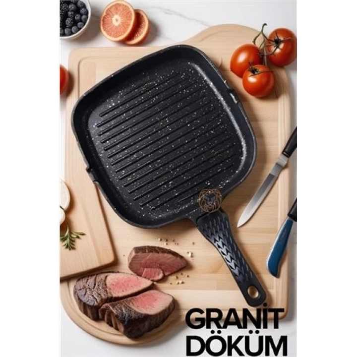 Döküm Granit Izgara Tavası Laviolette Design 719611