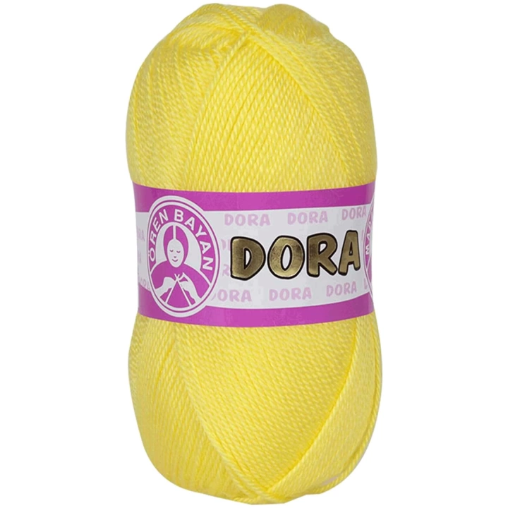 Dora El Örgü İpi Yünü 100 gr 028 Sarı