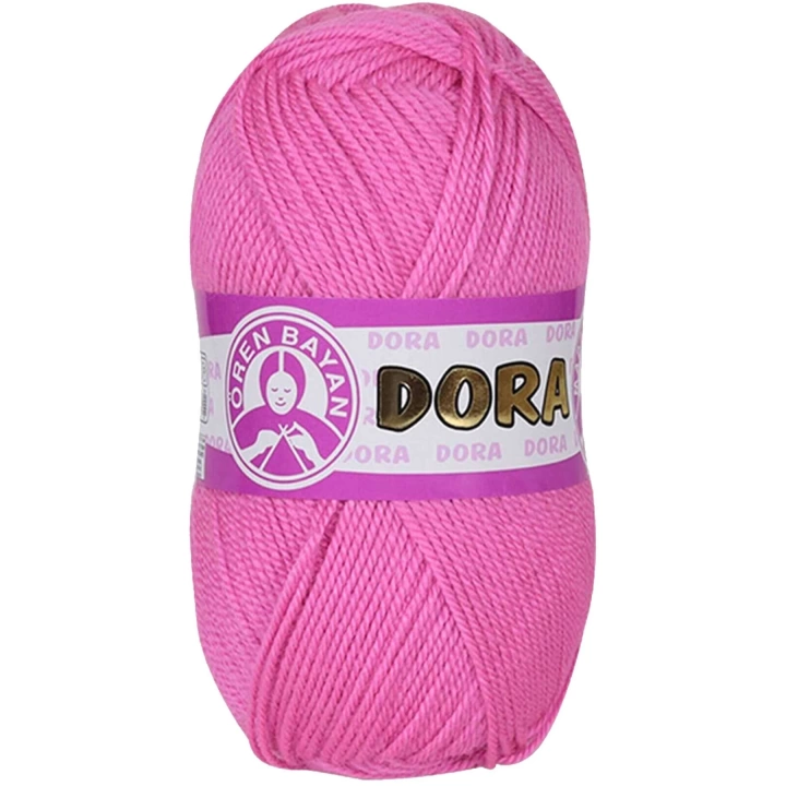 Dora El Örgü İpi Yünü 100 gr 042 Pembe