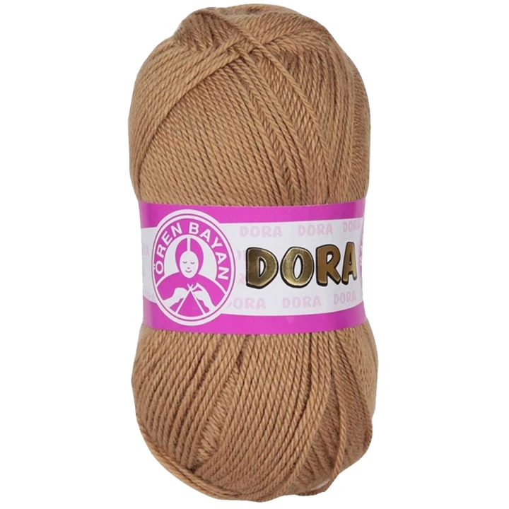 Dora El Örgü İpi Yünü 100 gr 099 Açık Kahve