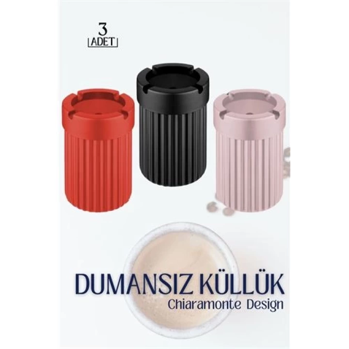 Dumansız Küllük Chiaramonte Design 3 lü Set 719011