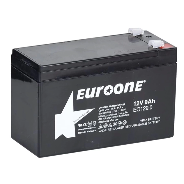 EO-129.0 12 VOLT - 9 AMPER AKÜ  (150 X 65 X 90 MM)