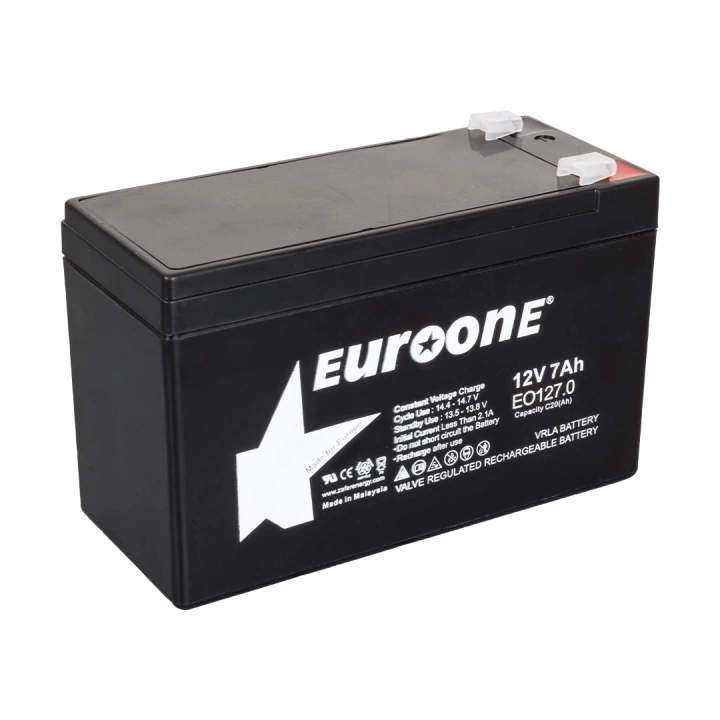 EO127.0 12 VOLT - 7 AMPER AKÜ (150 X 65 X 90 MM)