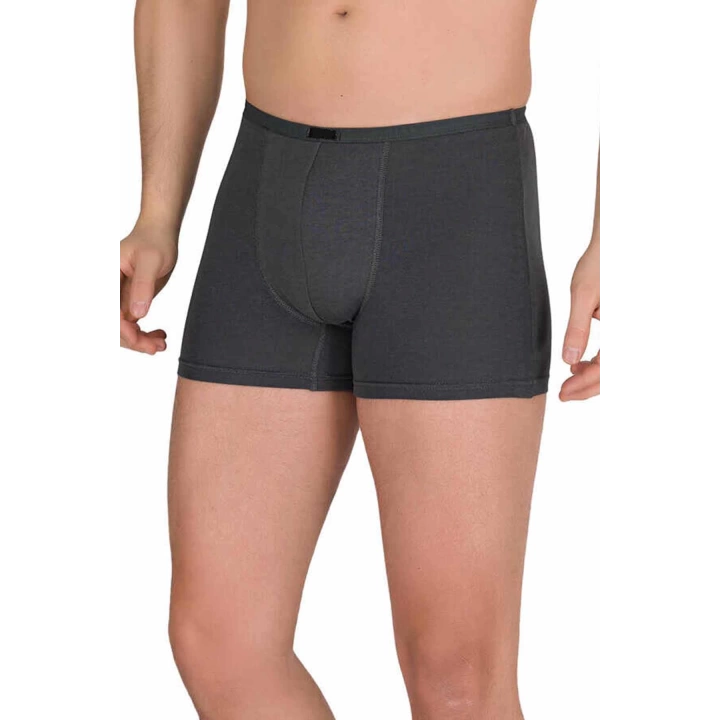 Erkek Modal Boxer Short Füme 4488B