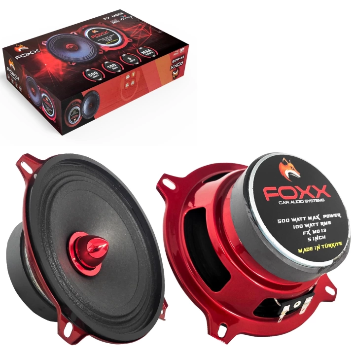 FX-MD13 Oto Midrange Robotrend 13cm 500 Watt 2 Adet