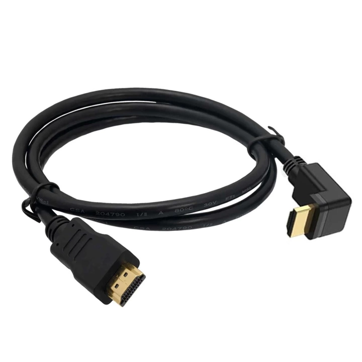 HDMI KABLOSU GOLD 1.4V 3D 4K L TİP 3MT