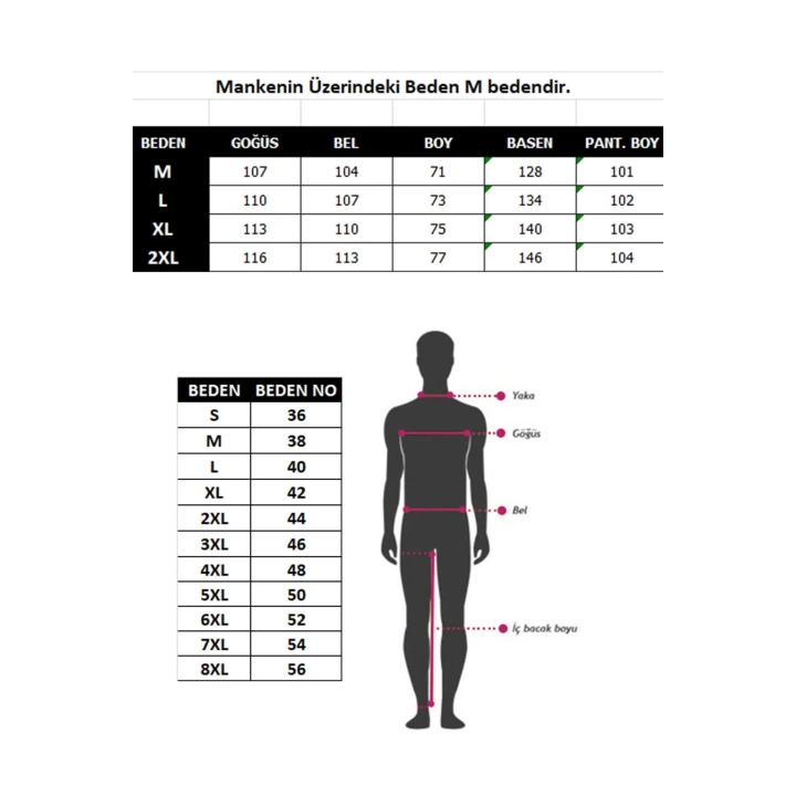 Hepsizen Erkek %100 Pamuk Önden Düğmeli Cepli Uzun Kollu Pijama Takımı 6768