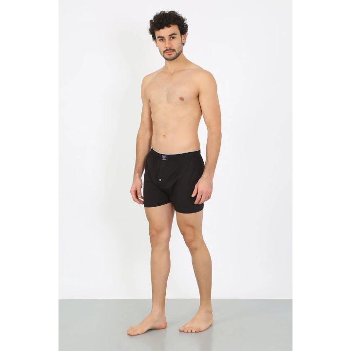 Hepsizen Erkek Penye Boxer Siyah 40091