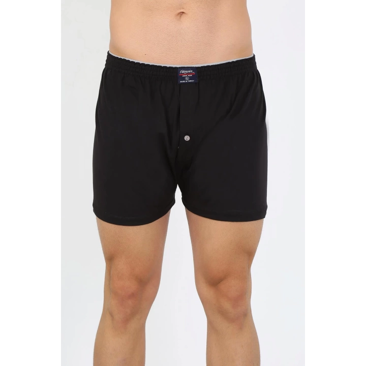 Hepsizen Erkek Penye Boxer Siyah 40091