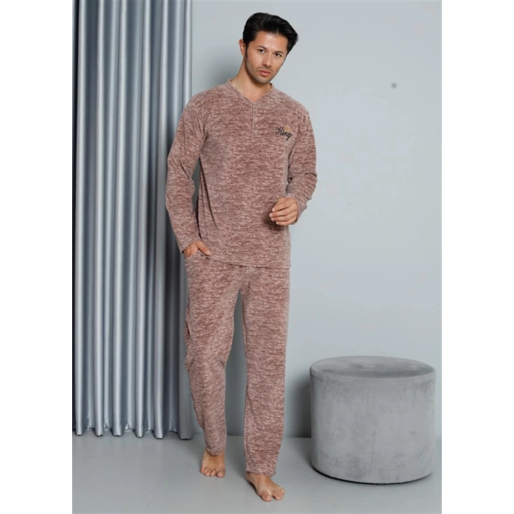 Hepsizen Welsoft Polar Erkek Pijama Takımı 6827