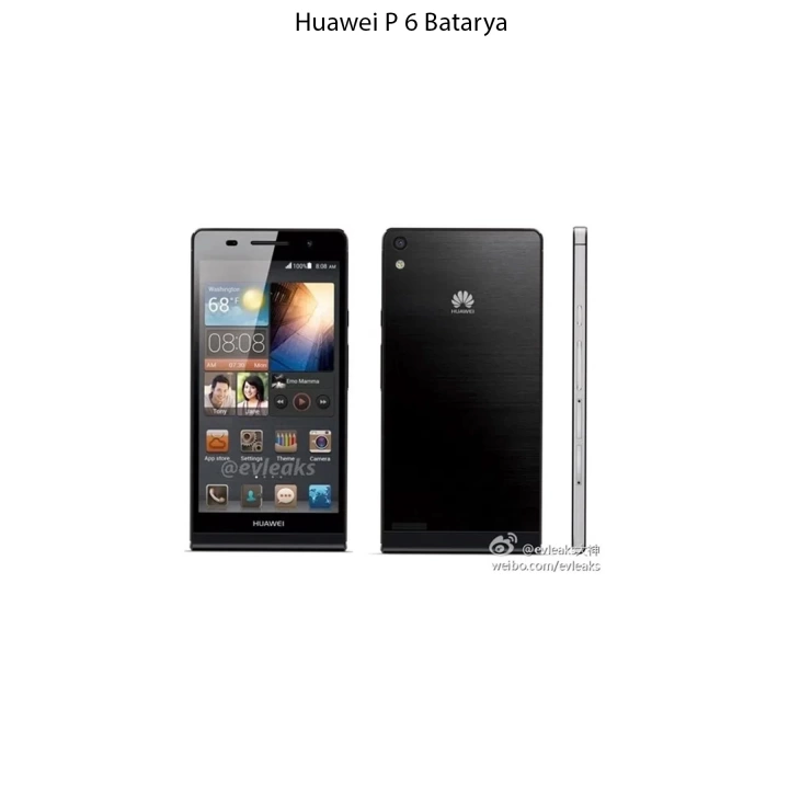 Huawei P6 Batarya Pil 6000 Mah