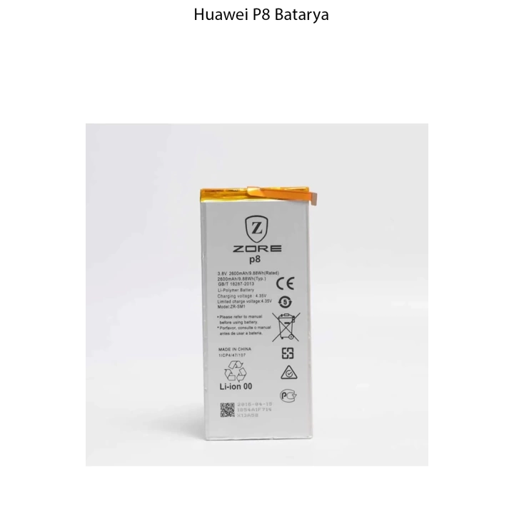 Huawei P8 Batarya Pil 2680 Mah