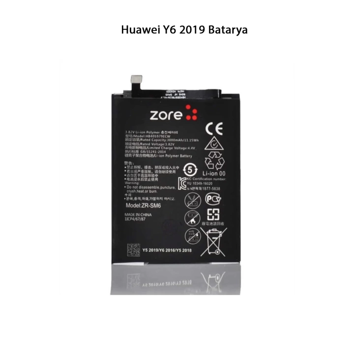 Huawei Y6 2019 Batarya Pil 3020 Mah