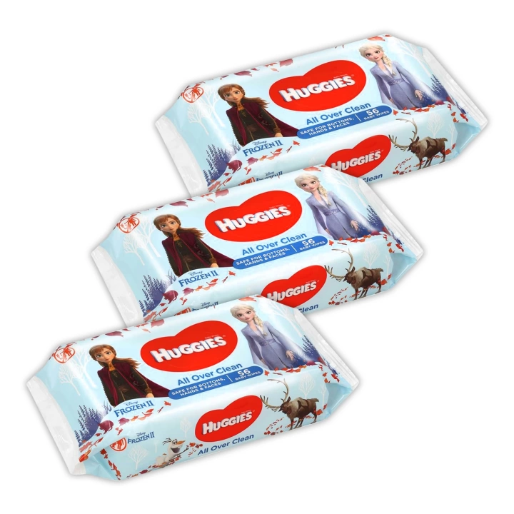 Huggies Frozen Islak Mendil 3x56 Adet