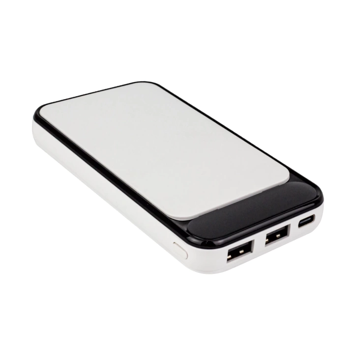 IP-G2710 10000 MAH ShopZum POWERBANK 2 USB PORT BEYAZ LCD GÖSTERGELİ ShopZum POWERBANK