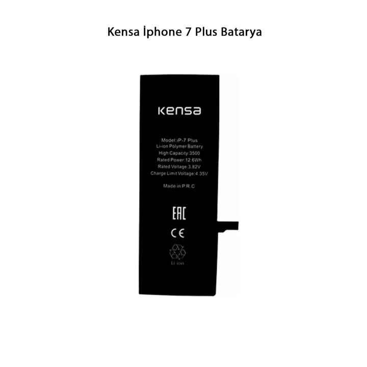 Kensa İphone 7 Plus Batarya Pil 3500 mAh