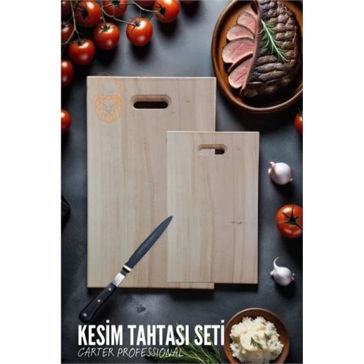 Kesme Tahtası 2 li SET Carter Professional  718360