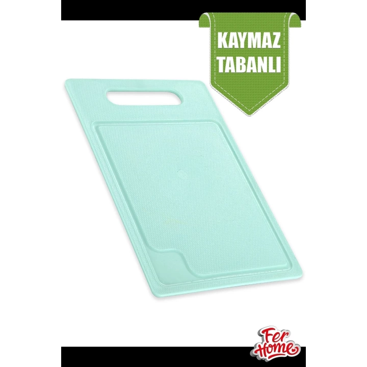 Kesme Tahtası Kaydırmaz Plastik Kesme Sunum Tahtası Pratik Kesim Panosu 160x245 Mm Royaleks-FR-107