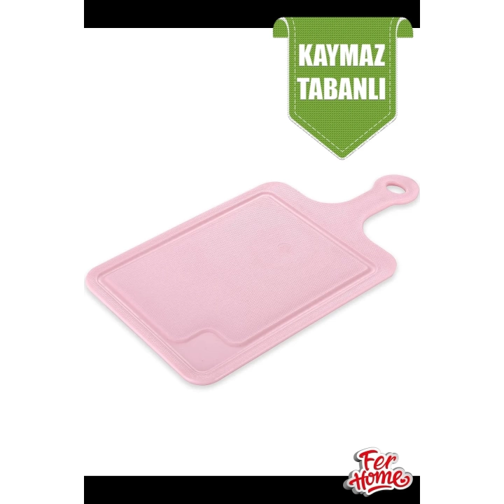 Kesme Tahtası Kaydırmaz Plastik Kesme Sunum Tahtası Pratik Kesim Panosu 165x315 Mm Royaleks-FR-105