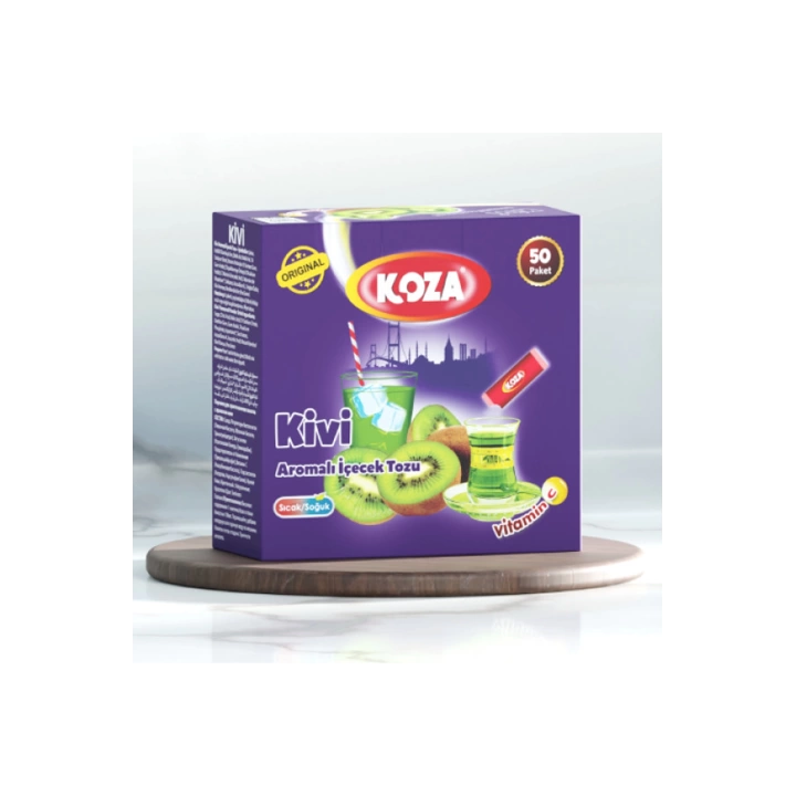 Koza Tek İçimlik Kivi Aromalı Toz İçecek 50li