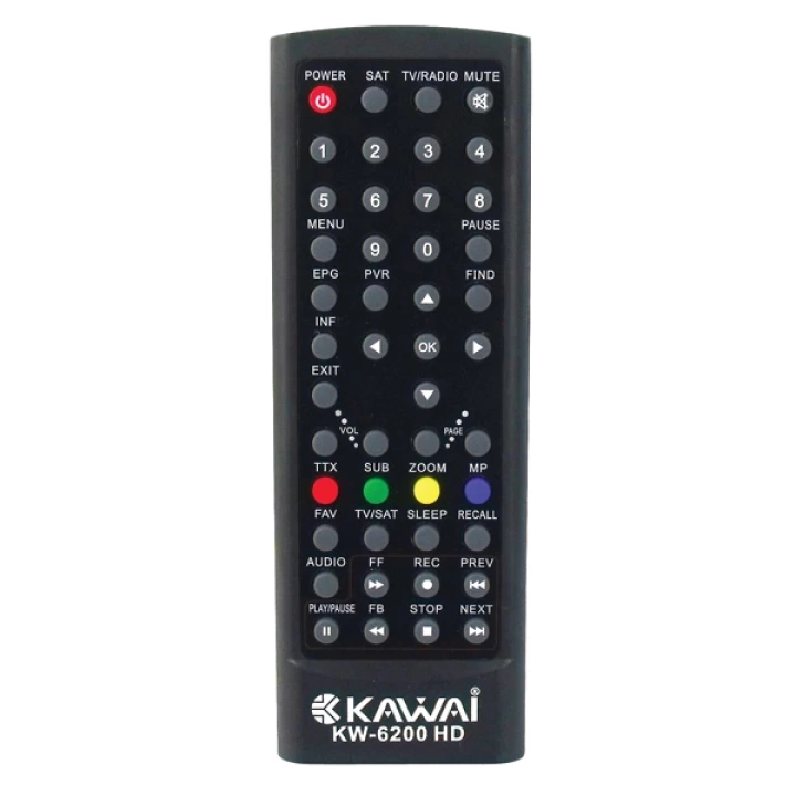 KR KAWAİ KW-6200 HD ShopZum ShopZum UYDU KUMANDASI (31808=31533)