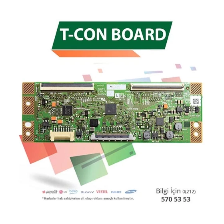 LCD LED T-CON BOARD SAMSUNG RUNTK 5351TP - UE32F5070 - UE32F5570 (CY-HF320BGSV1H)